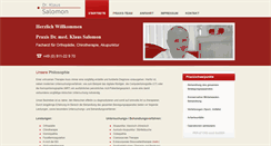 Desktop Screenshot of dr-salomon.com